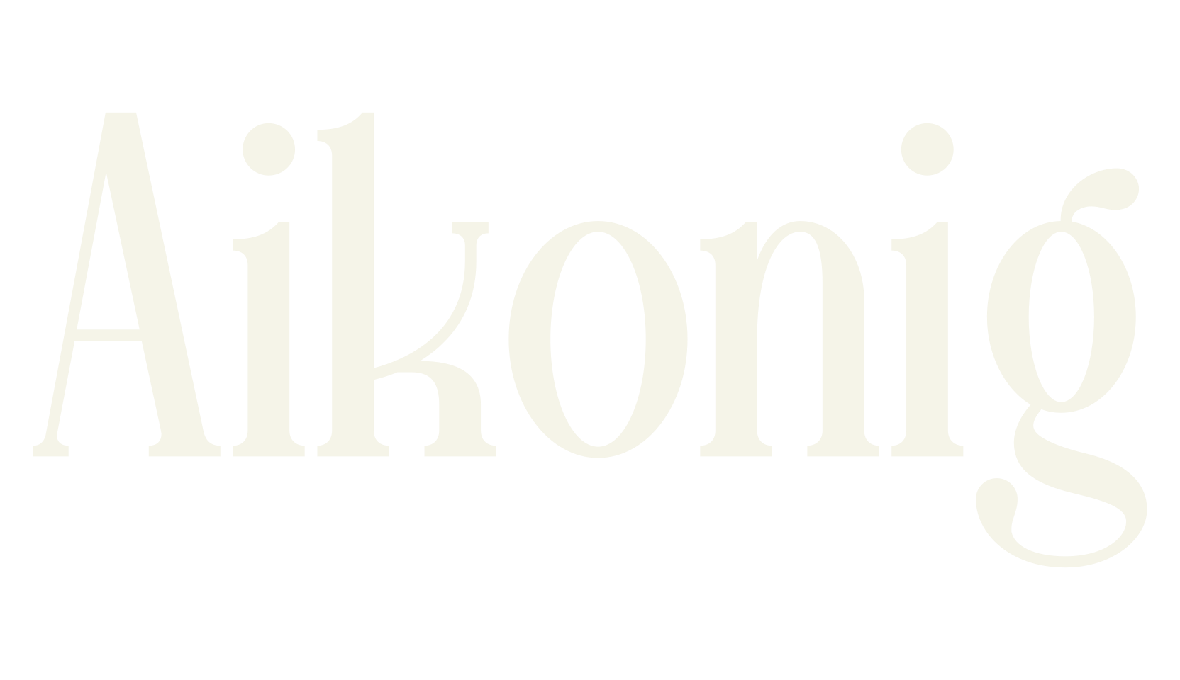 Aikonig, 1990s font preview