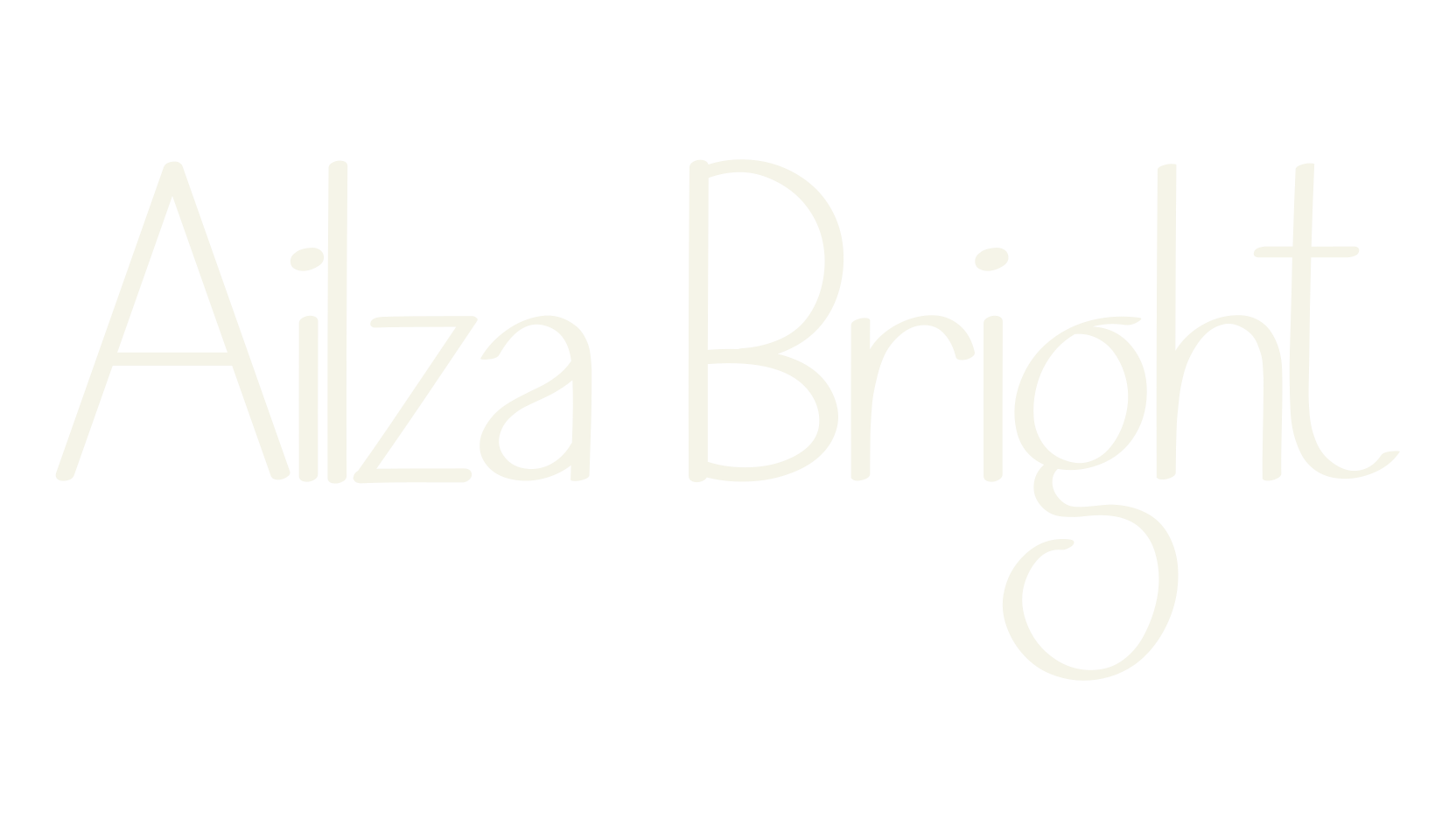 Ailza Bright, sans serif font preview