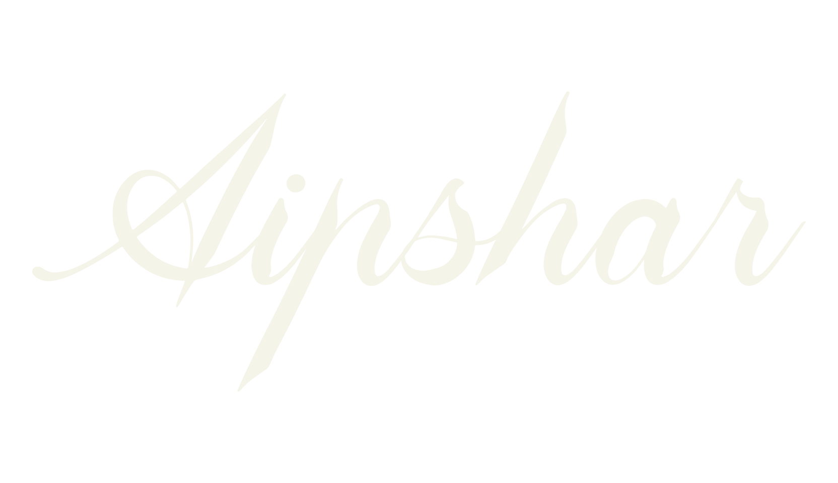 Aipshar, calligraphy font preview