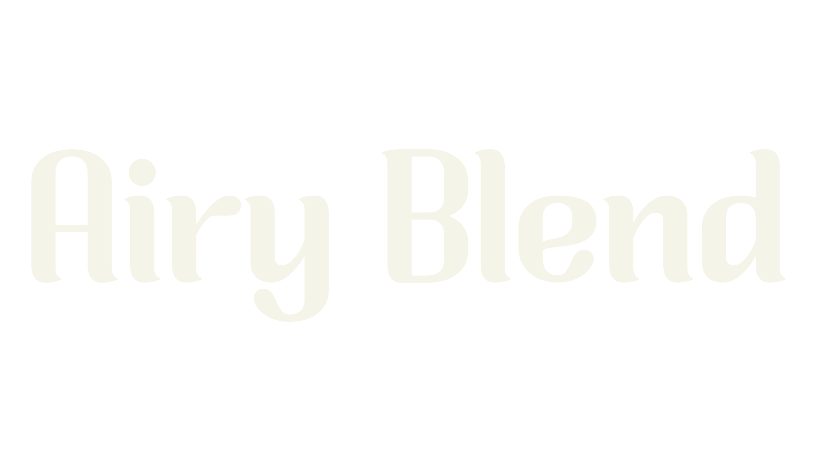 Airy Blend, cool font preview