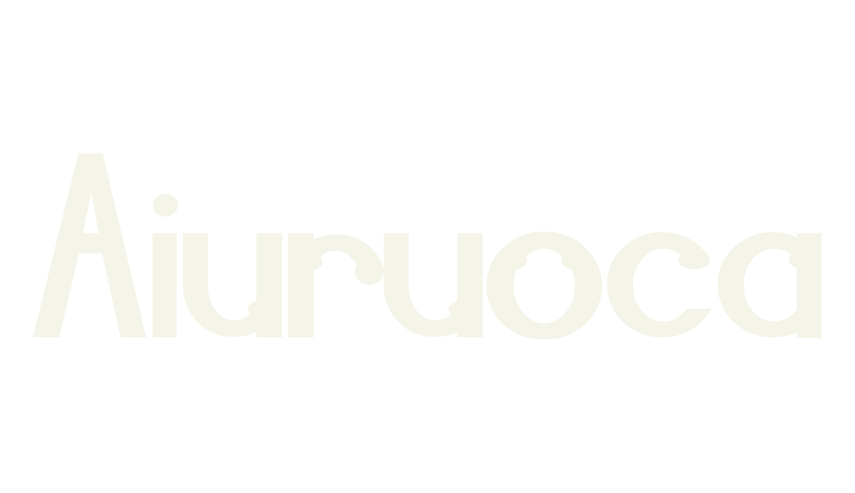 Aiuruoca, sans serif font preview