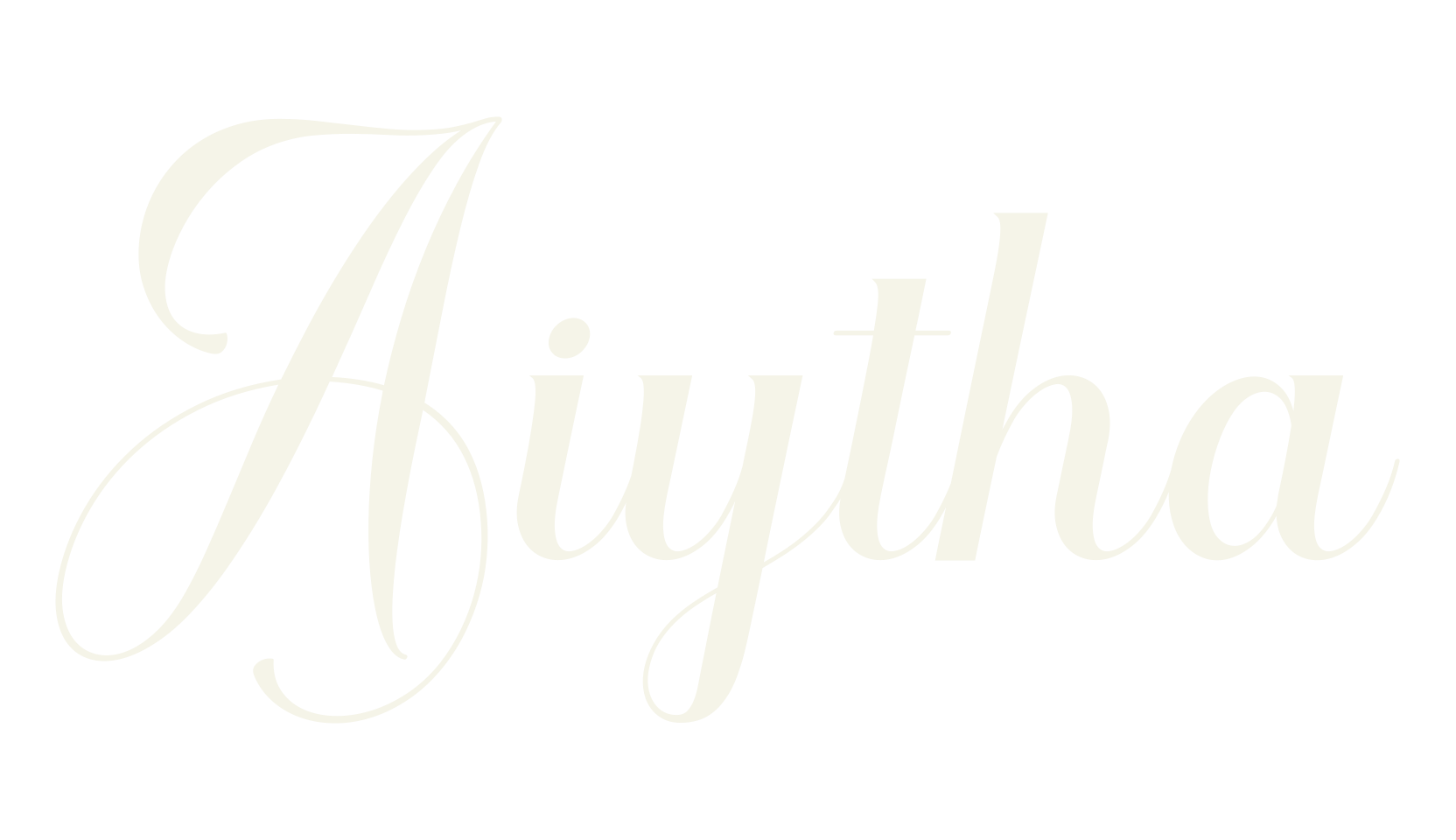 Aiytha, fashion script font preview