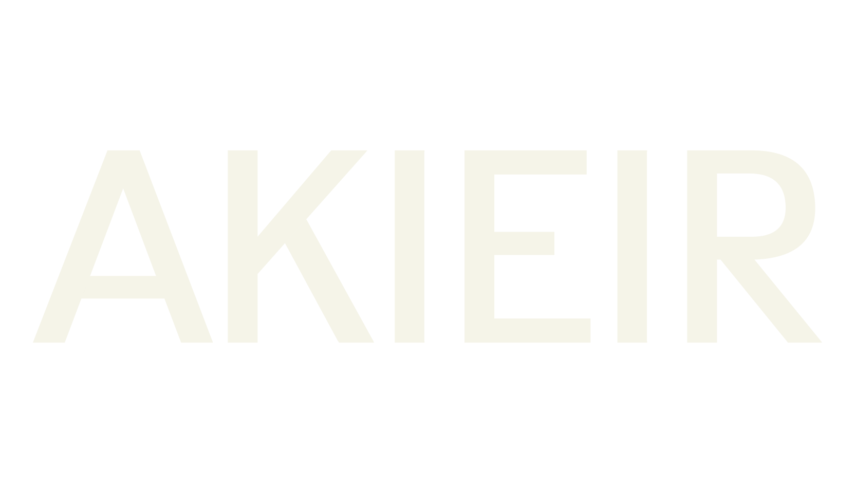 AKIEIR, sans serif font preview