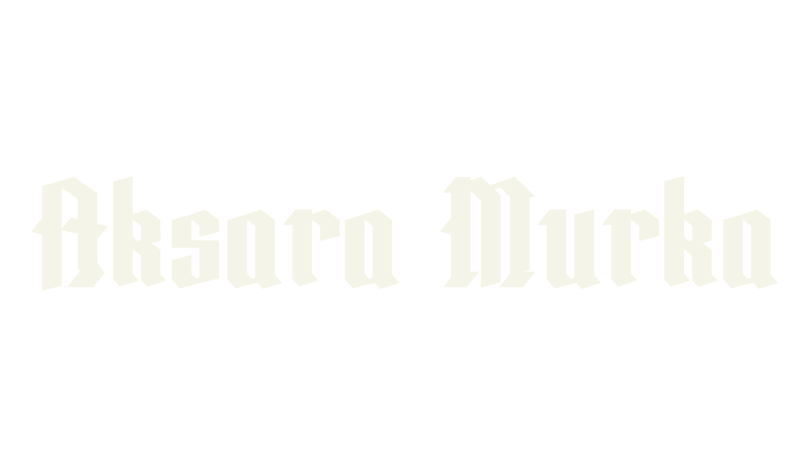 Aksara Murka, serif font preview