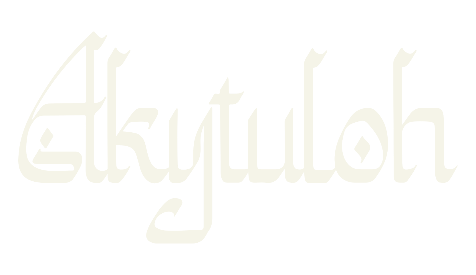 Akytuloh, arabic font preview