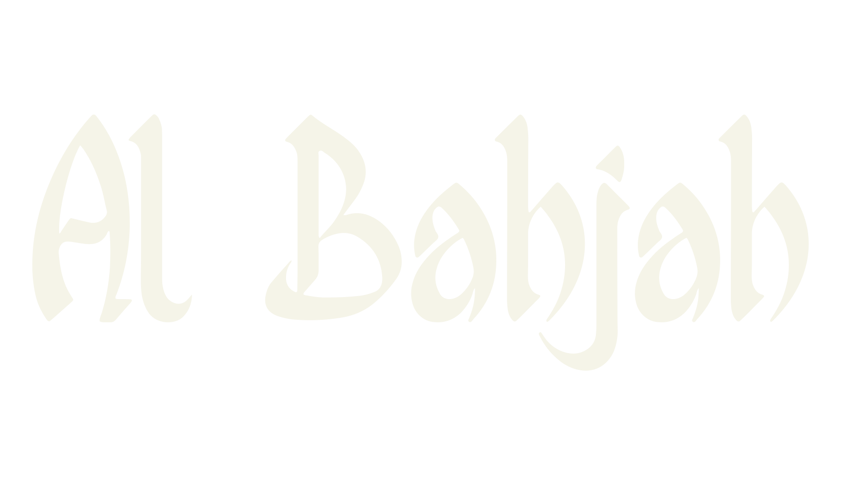 Al Bahjah, arabic font preview