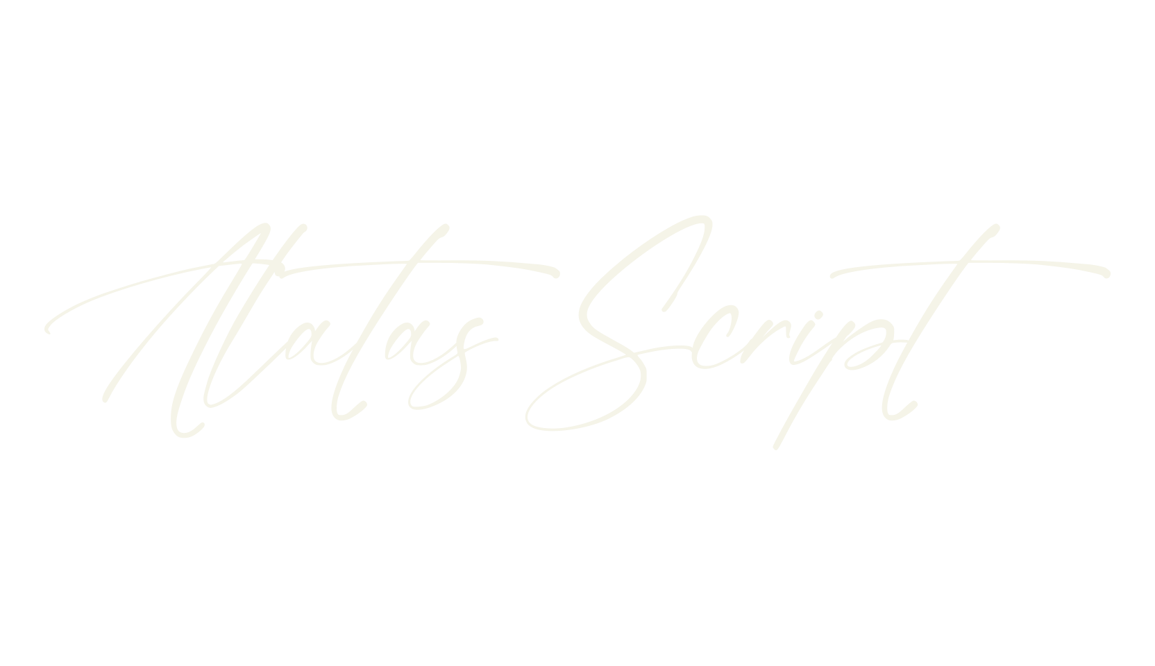 Alatas Script, script font preview