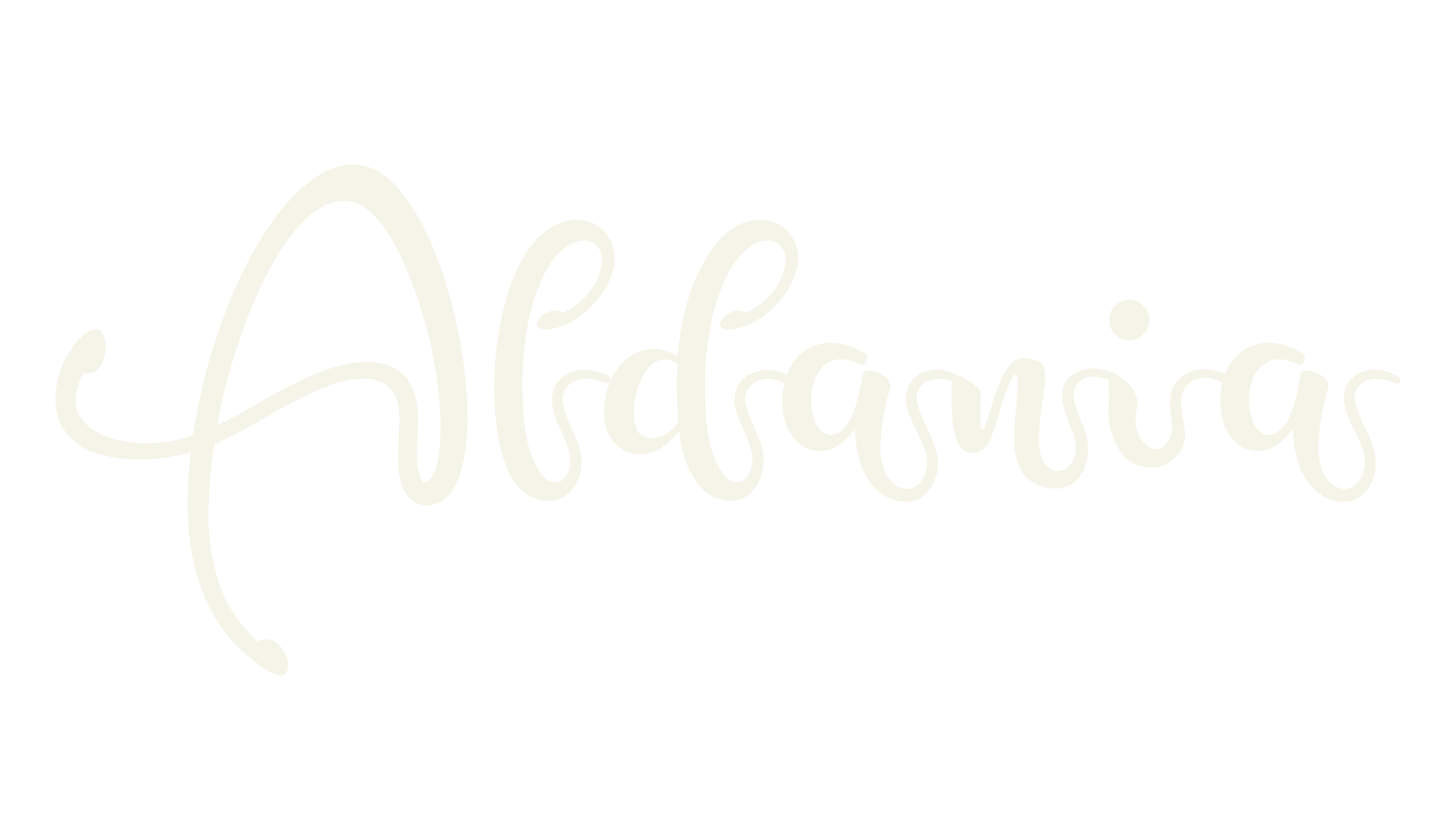 Aldania, fashion sign font preview