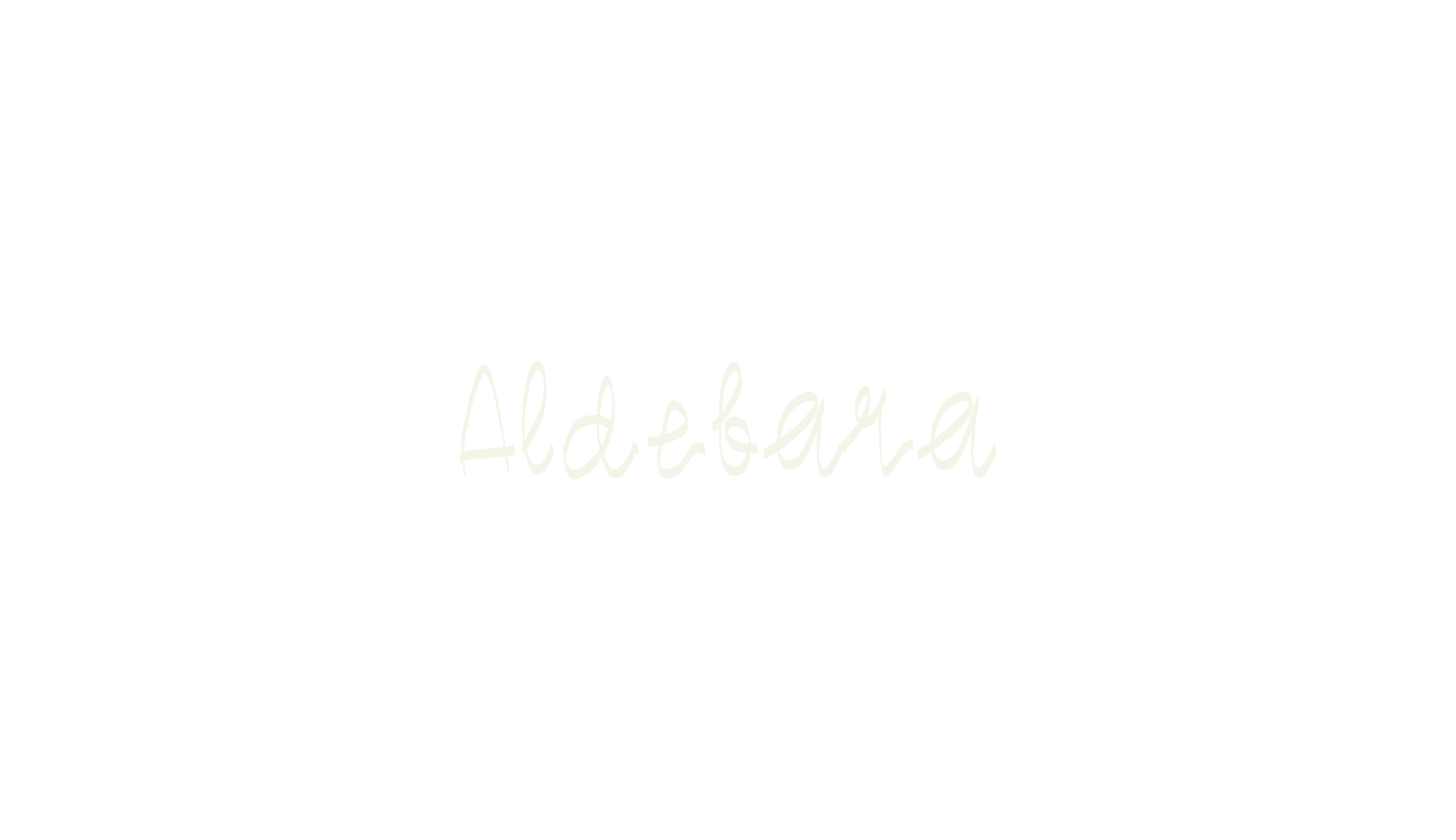 Aldebara, cartoon font preview
