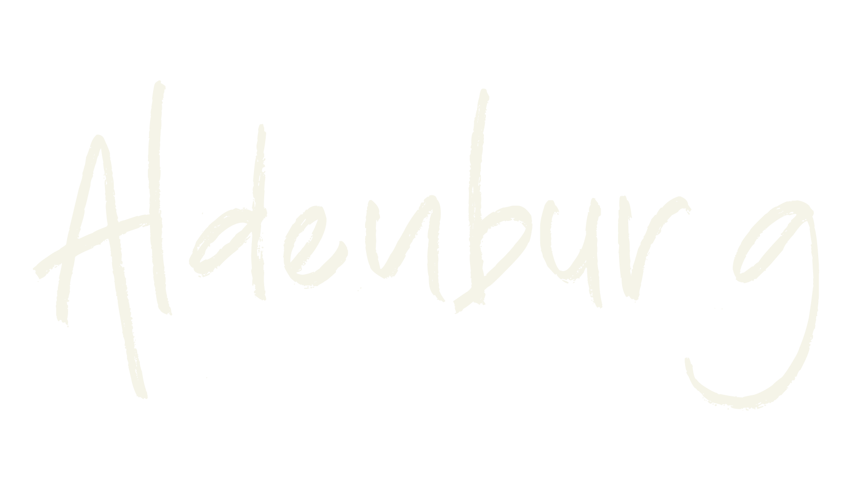 Aldenburg, brush font preview