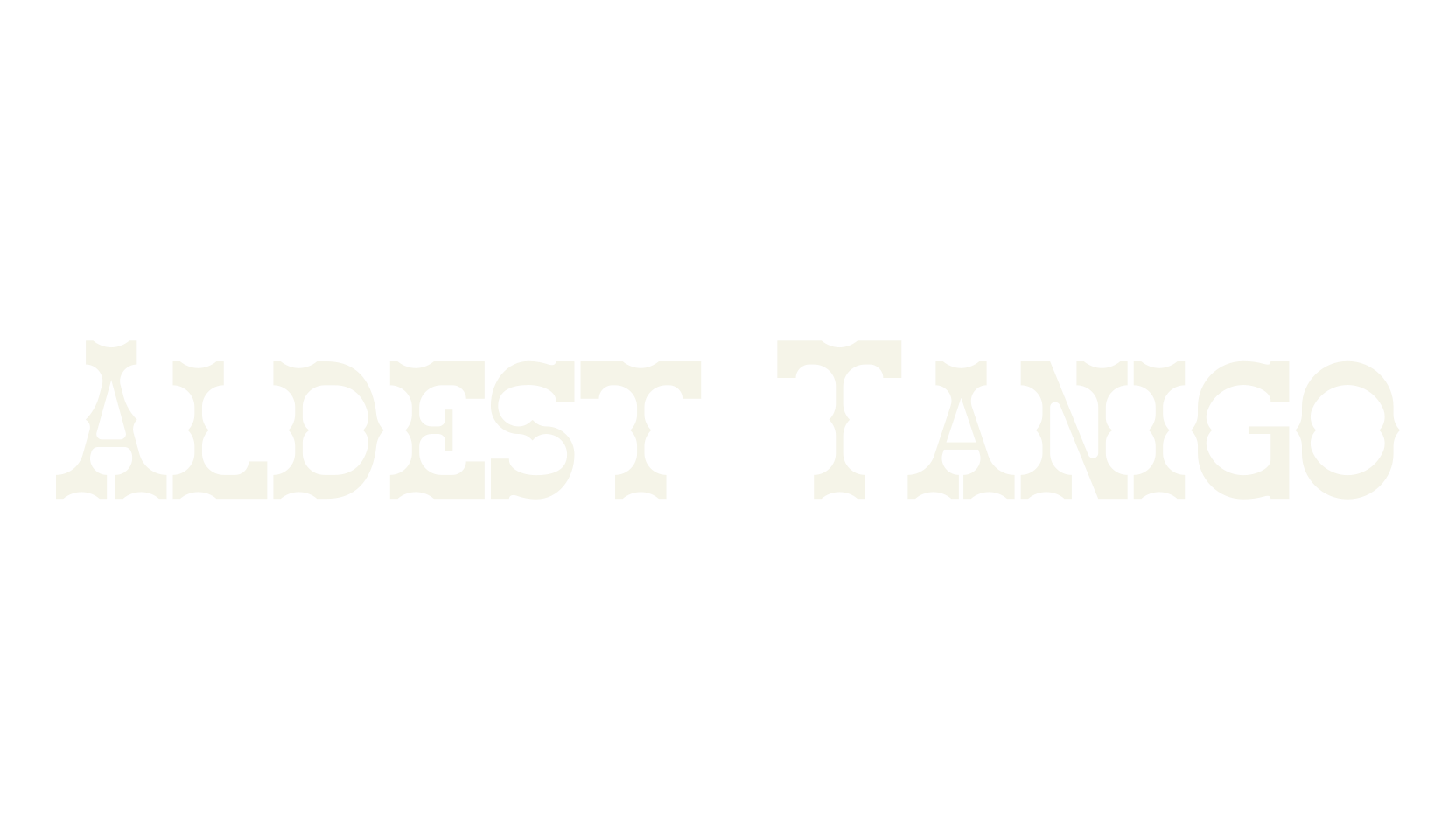 Aldest Tanigo, wild west font preview