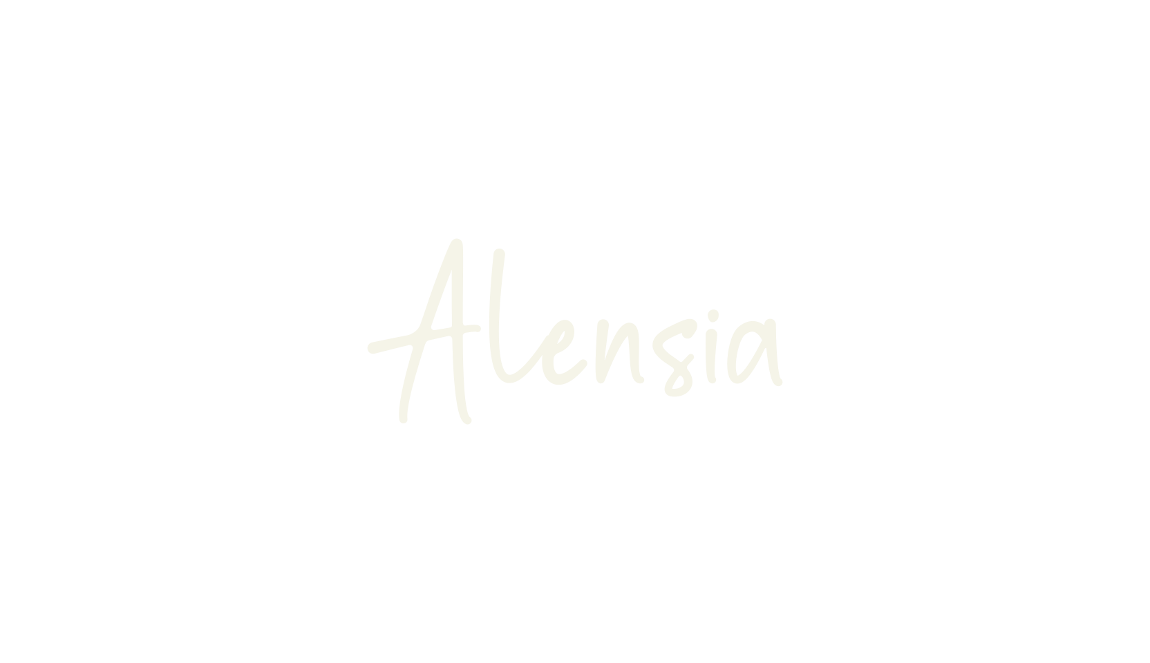 Alensia, beautiful font preview