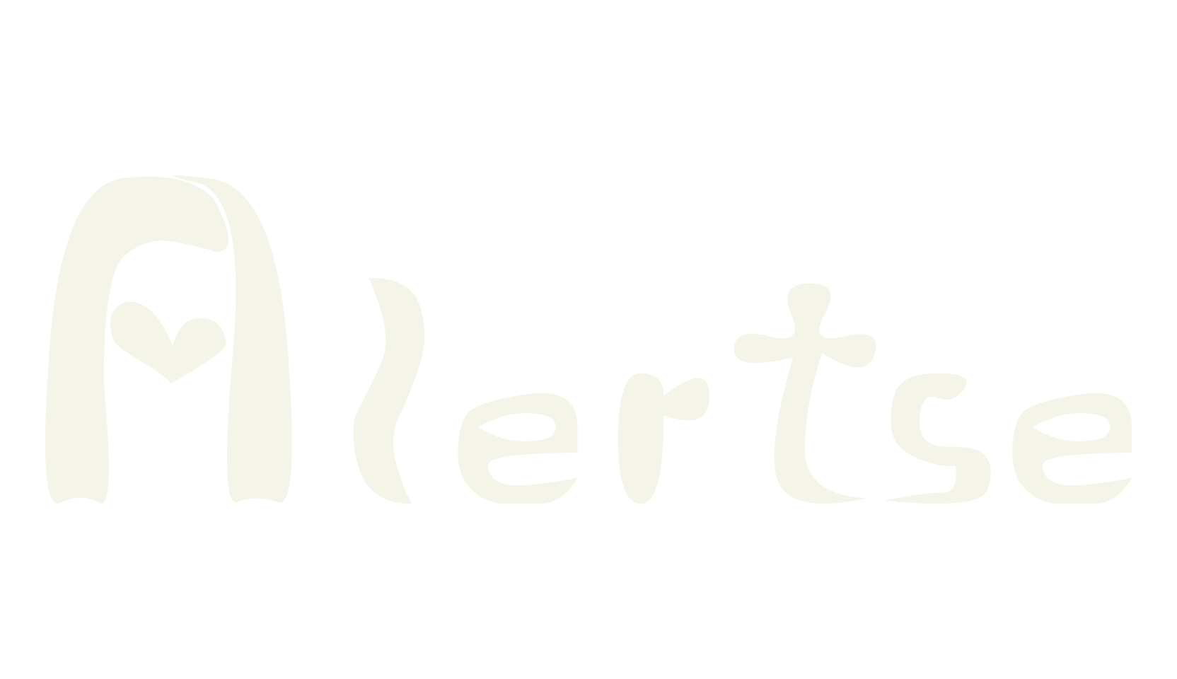 Alertse, heart font preview