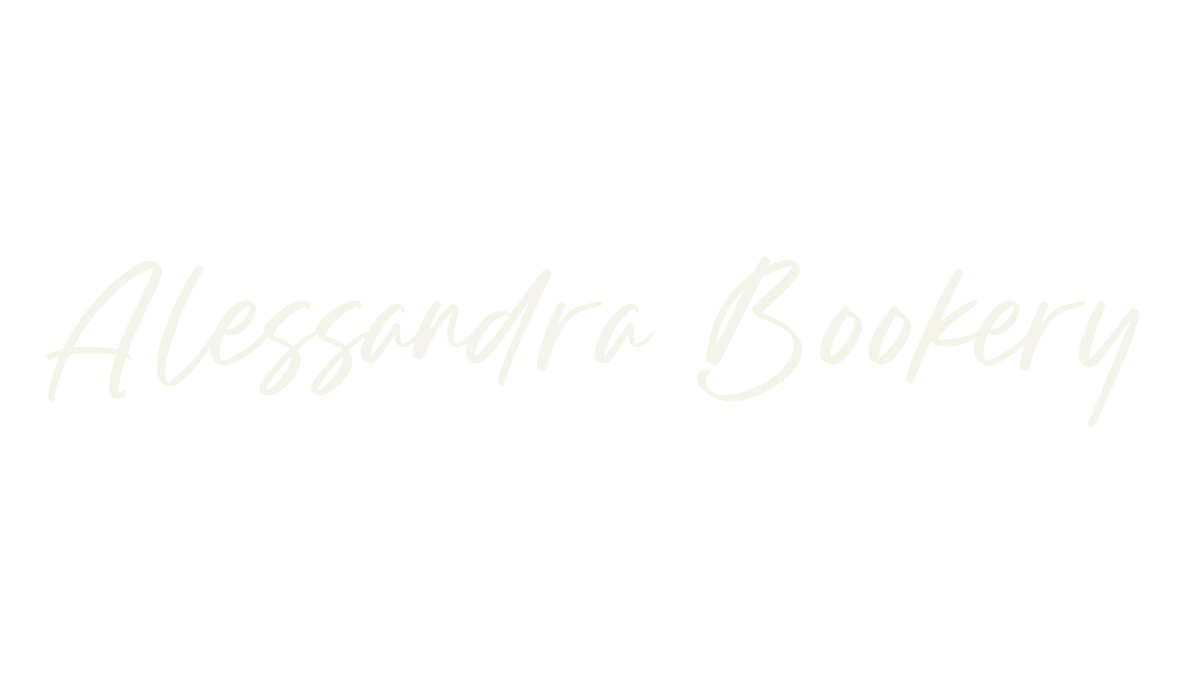 Alessandra Bookery, script font preview