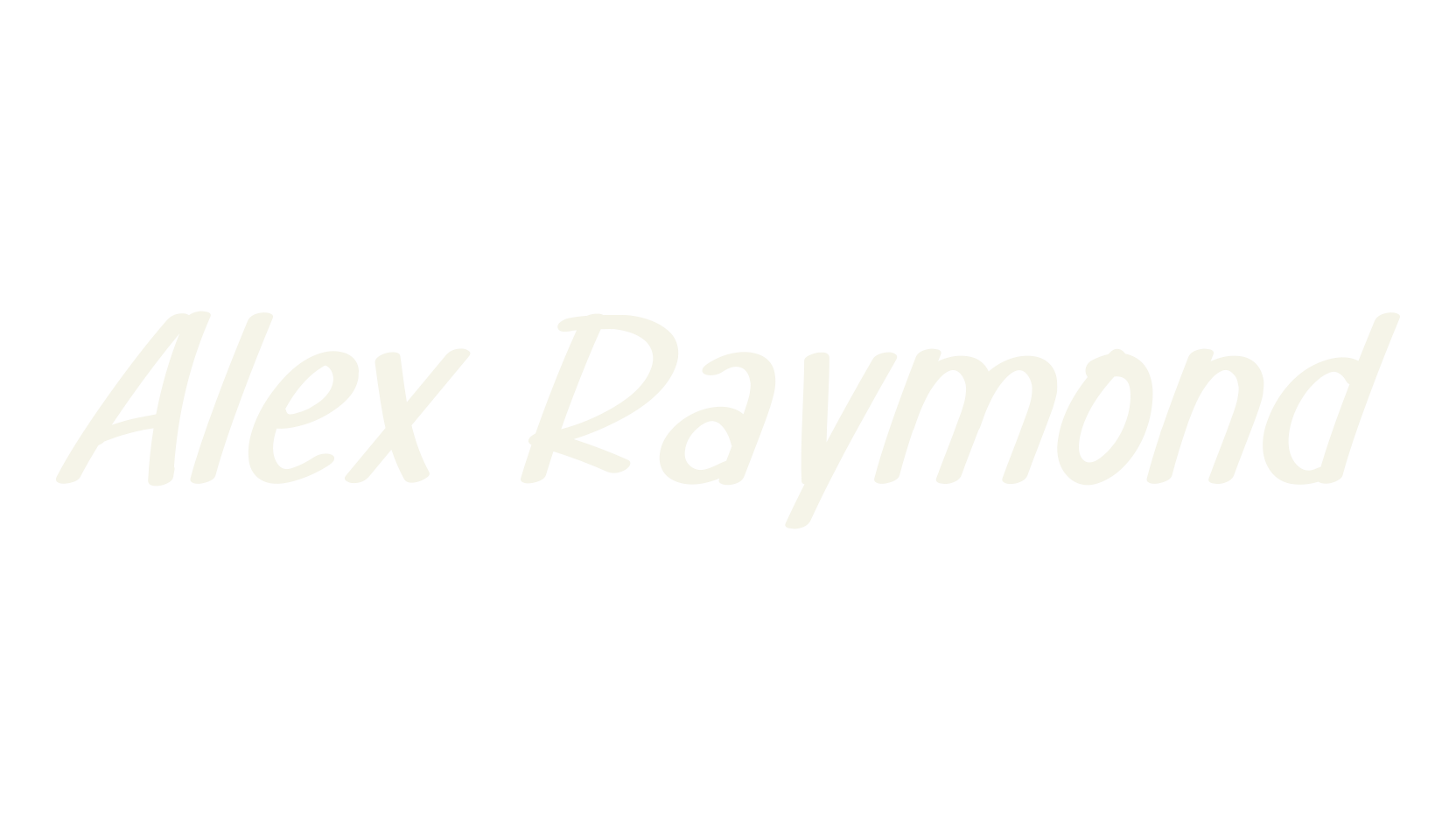 Alex Raymond, bold font preview