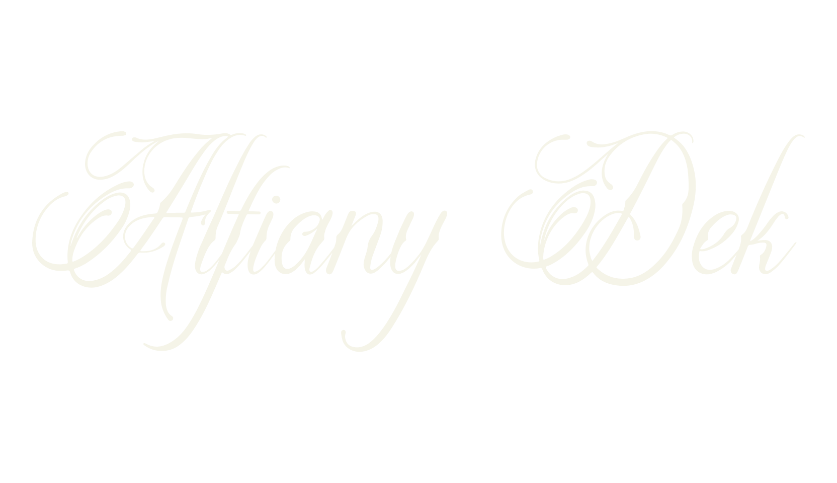 Alfiany Dek, tattoo font preview