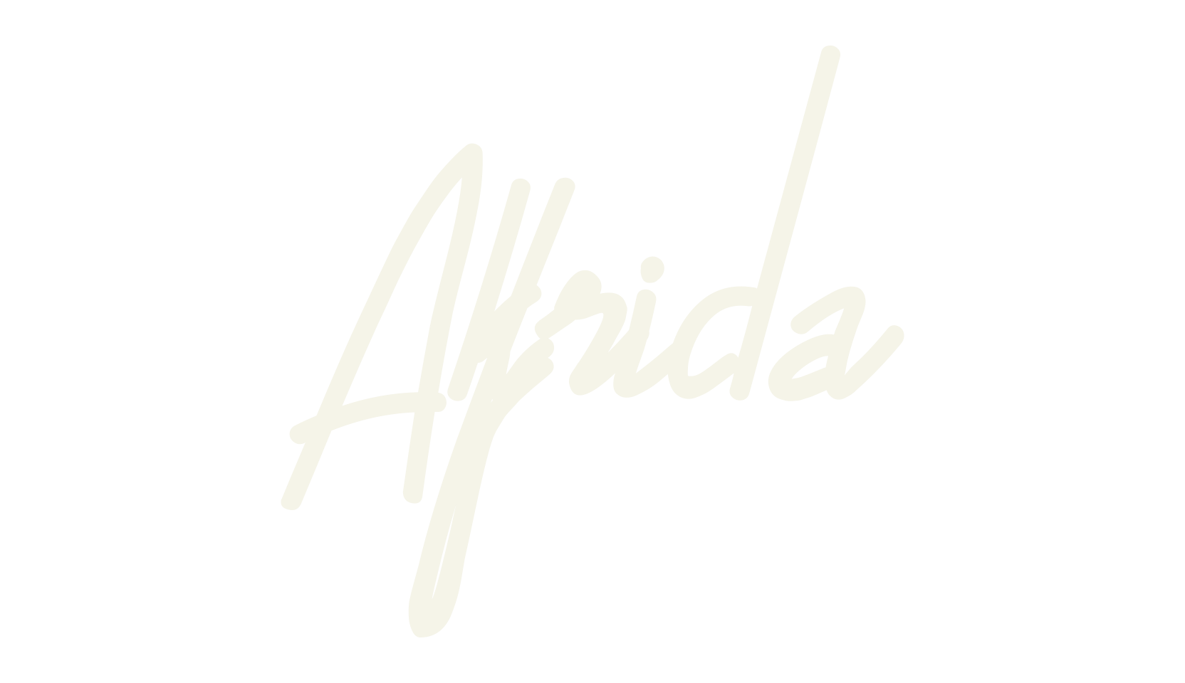 Alfrida, signature font preview