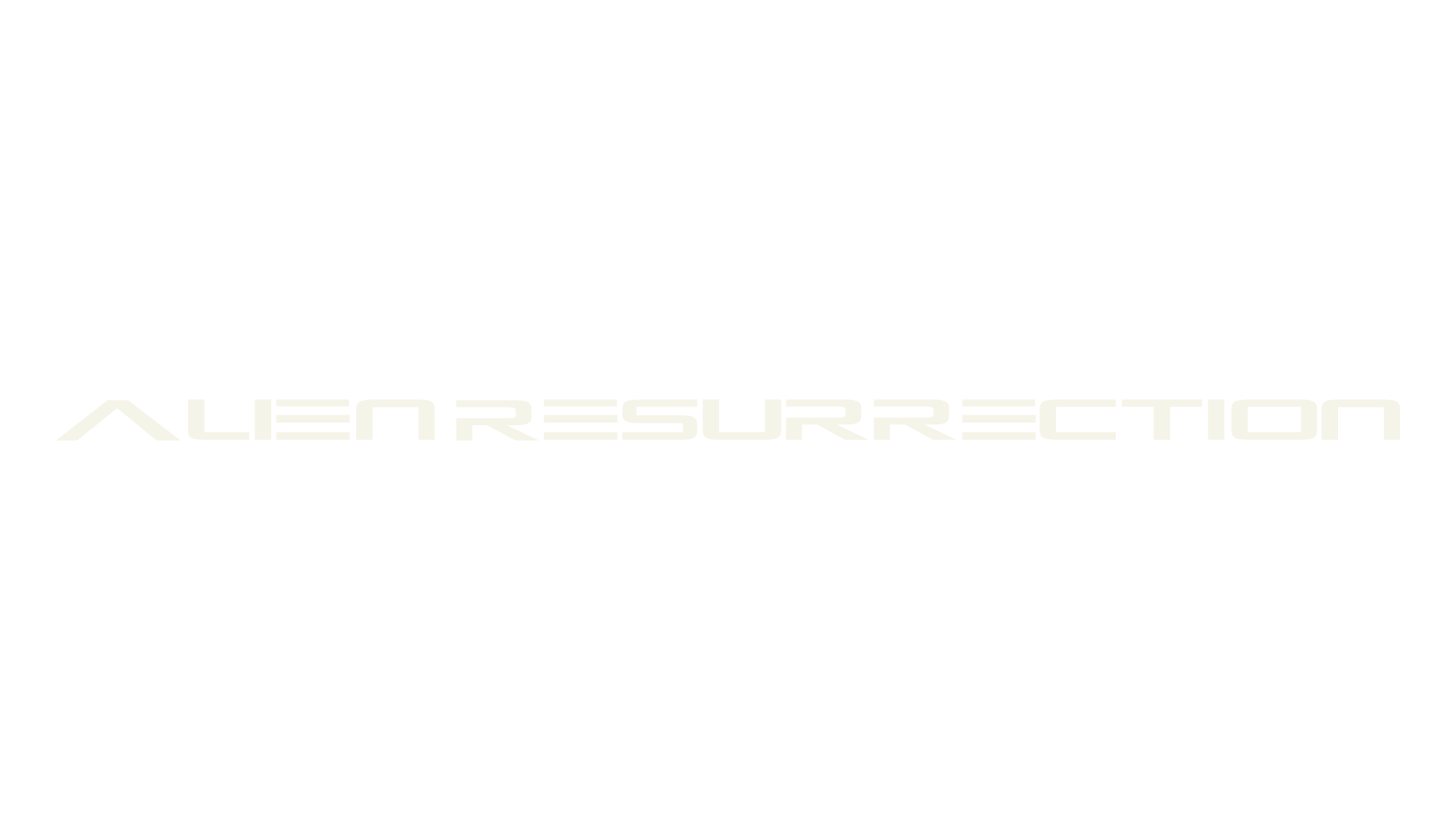 Alien Resurrection, display market font preview