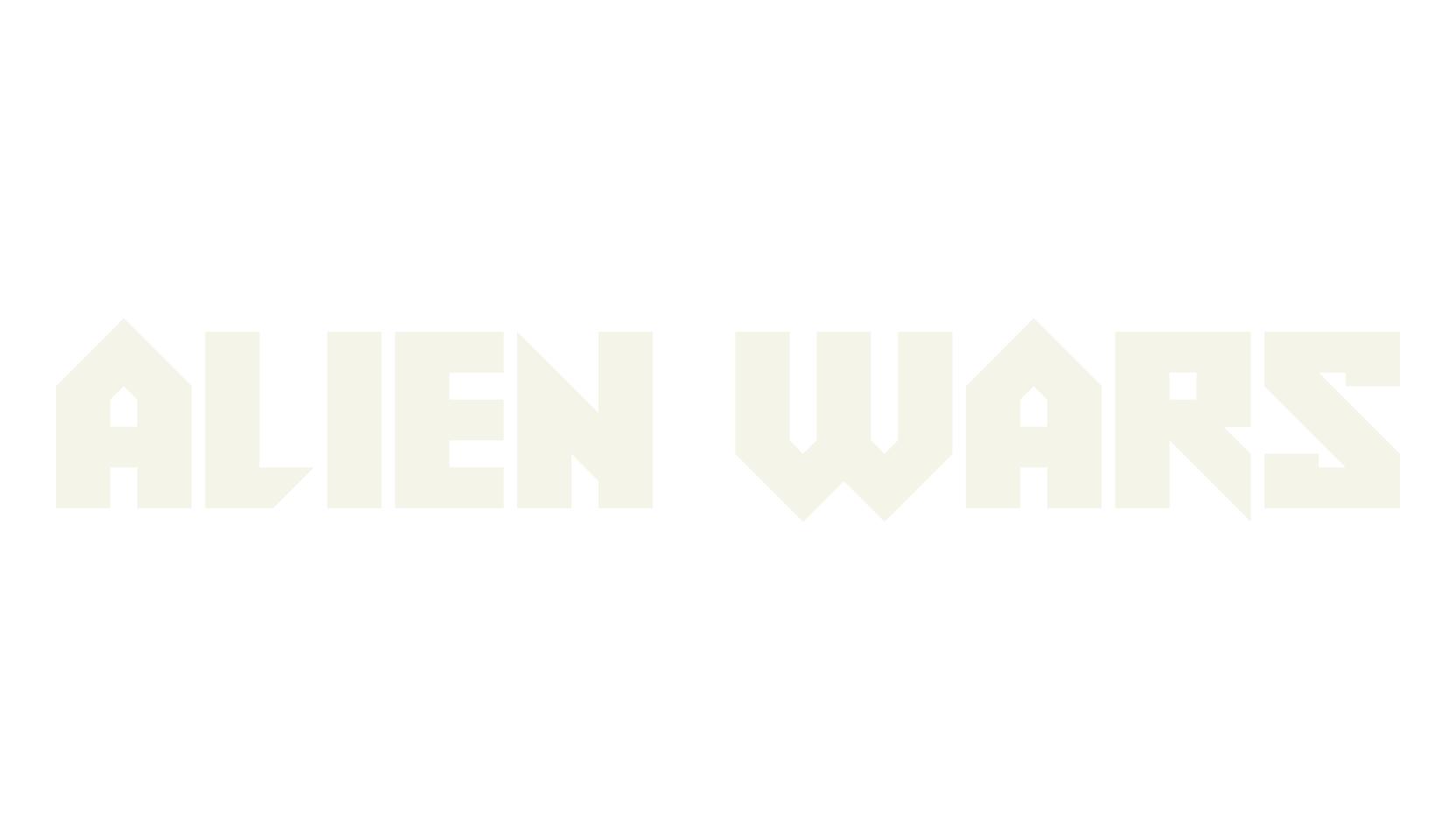 Alien Wars, display market font preview