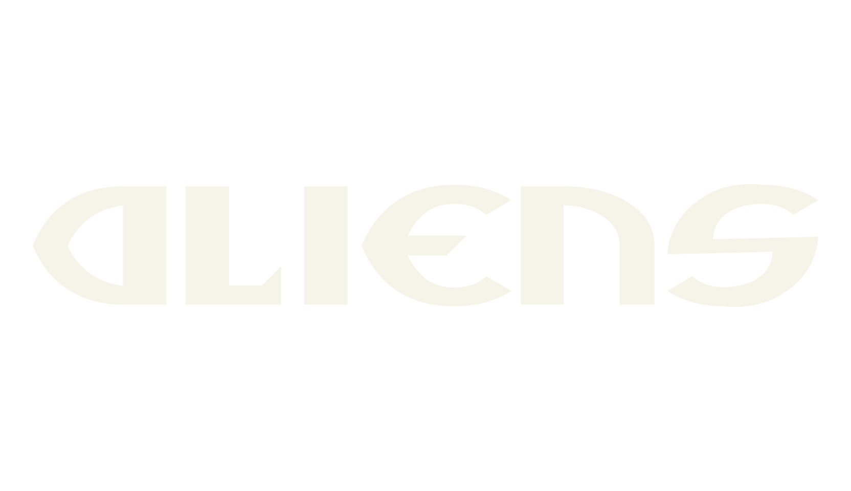 Aliens, fantasy font preview