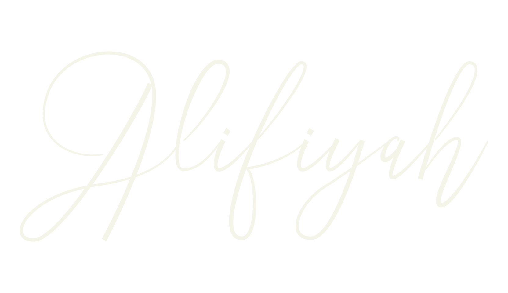 Alifiyah, cursive font preview