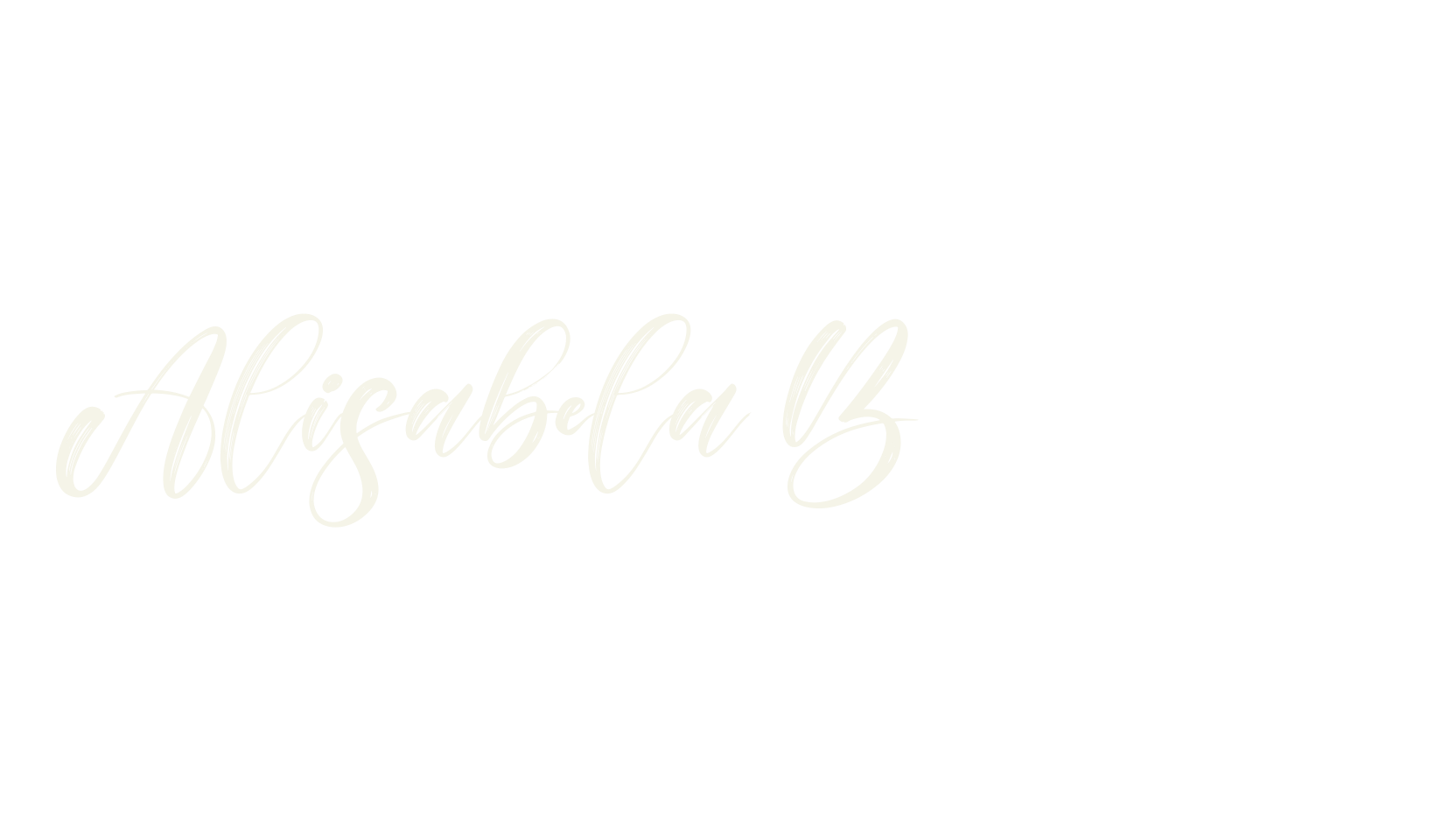 Alisabela Brushley, script font preview