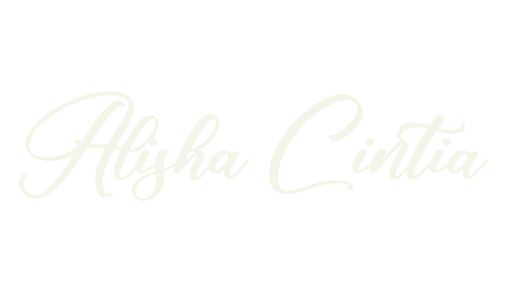 Alisha Cintia, script font preview