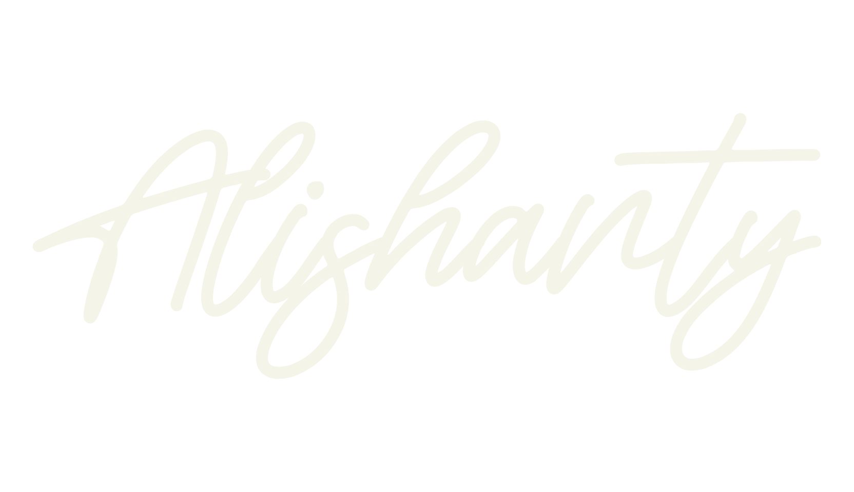 Alishanty, script font preview