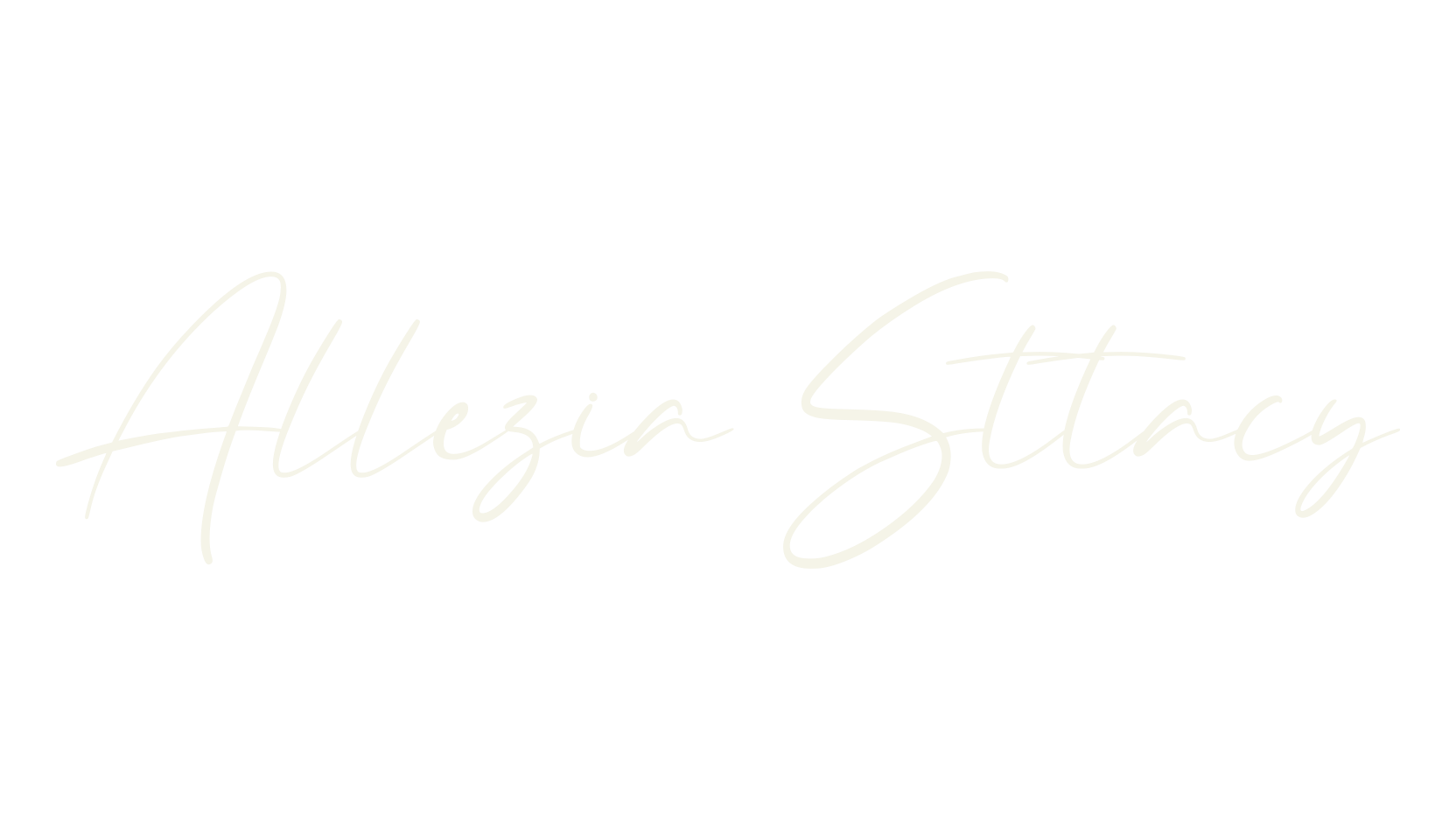 Allezia Sttacy, fashion script font preview