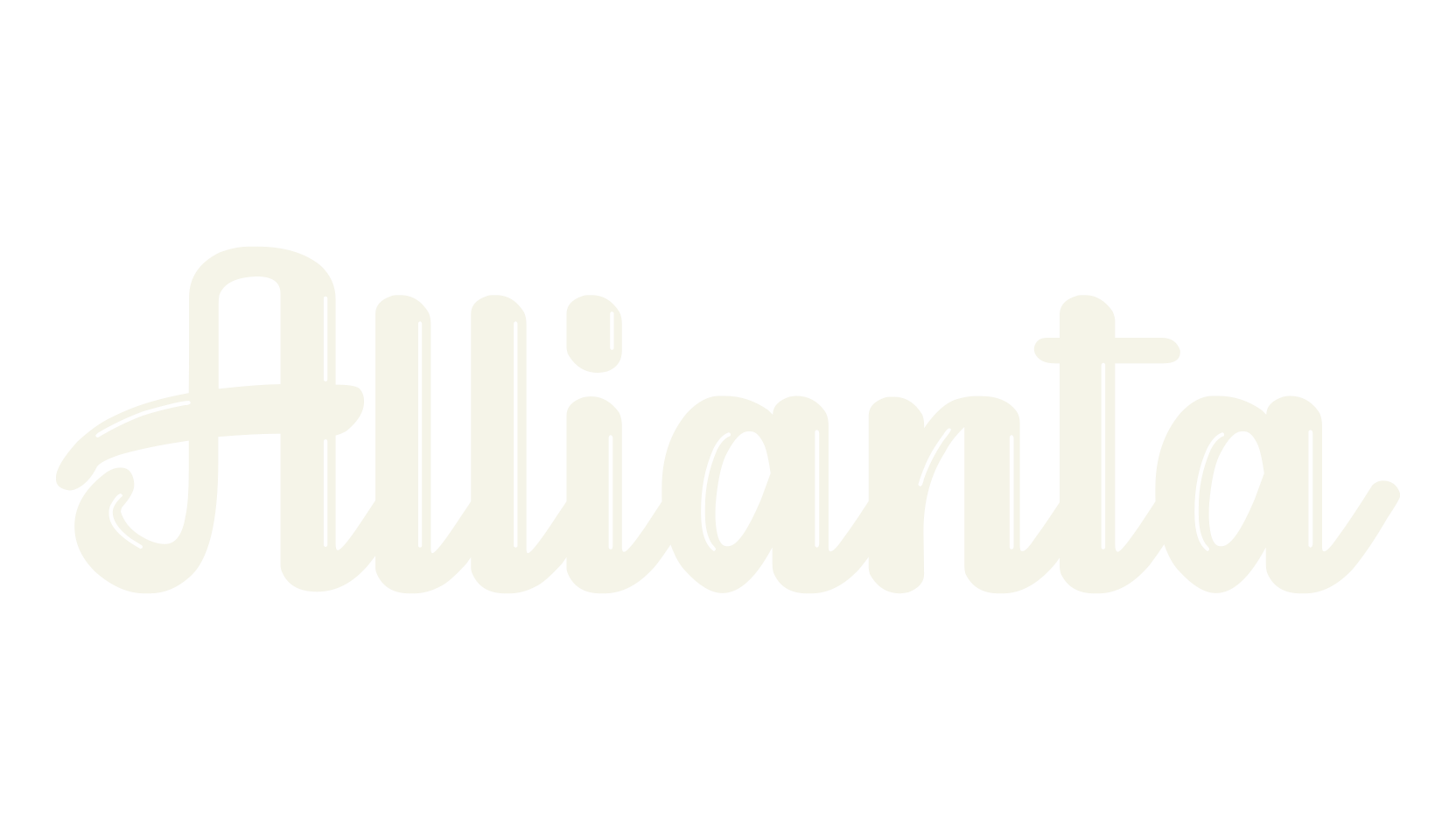 Allianta, typography font preview