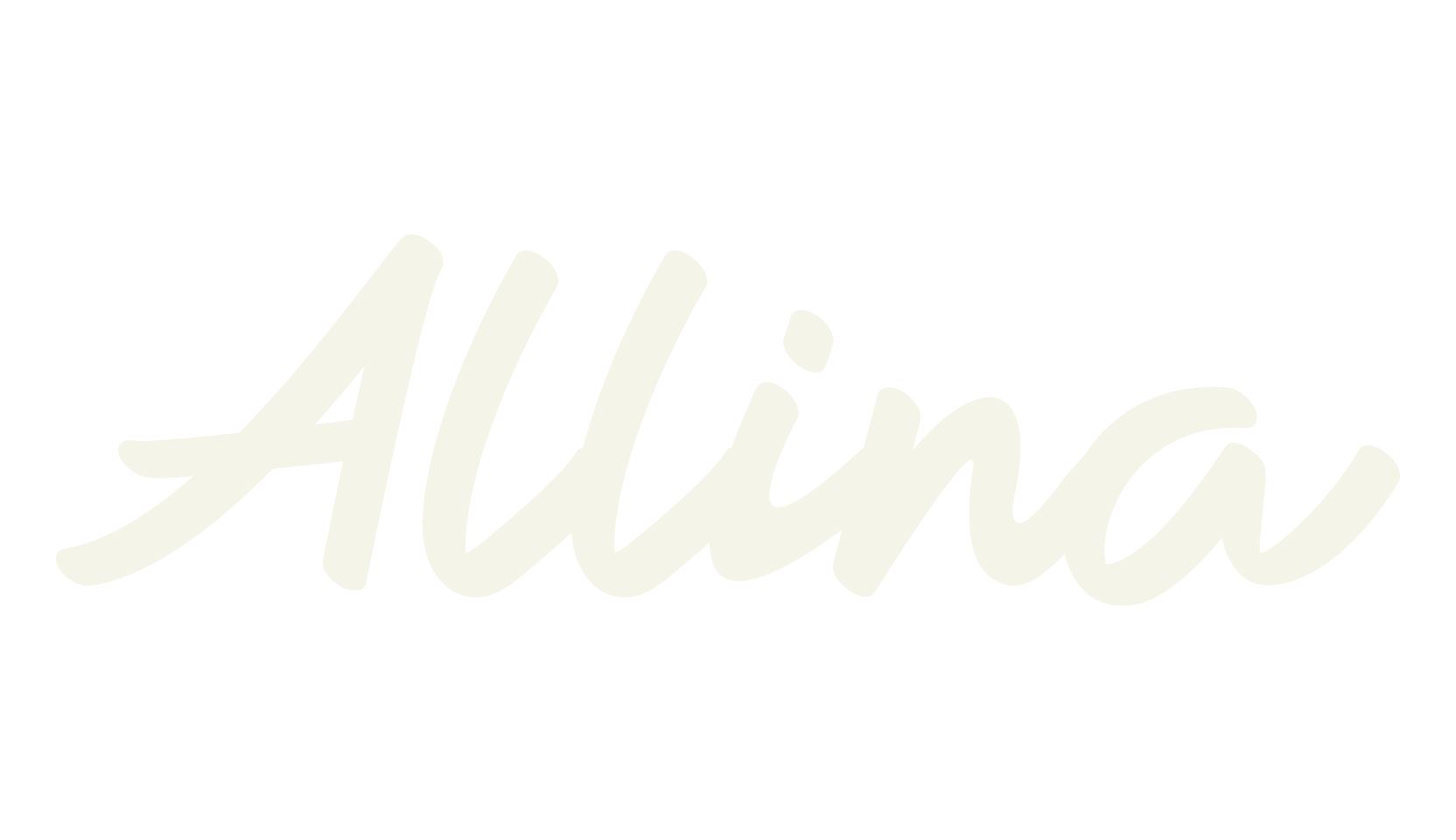 Allina, bold font preview
