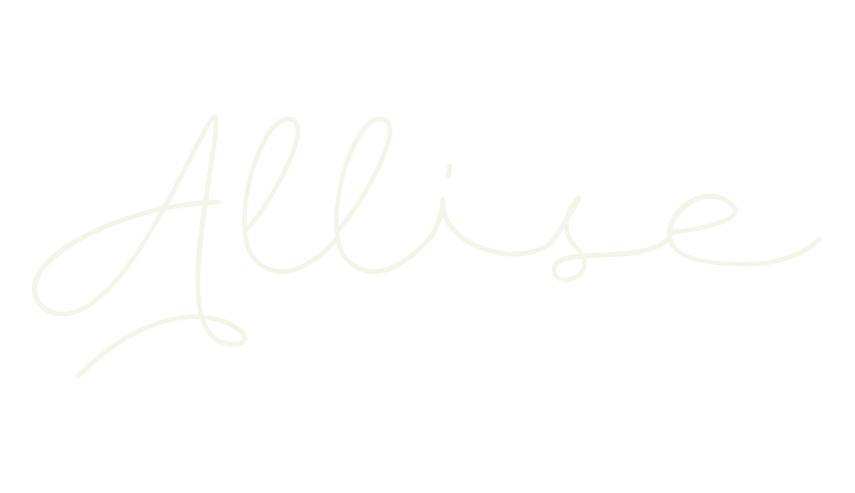 Allise, fashion script font preview