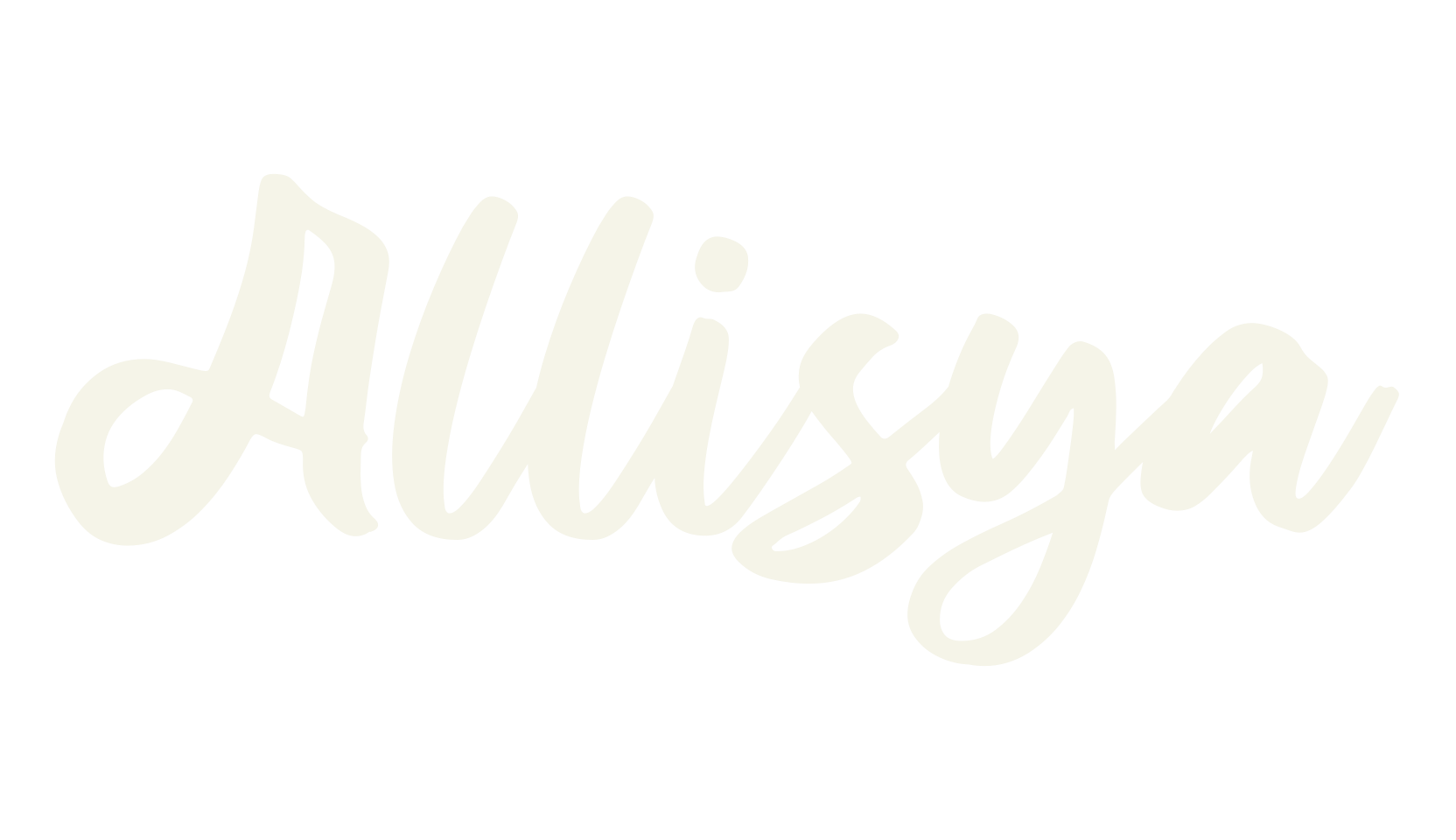 Allisya, halloween font preview