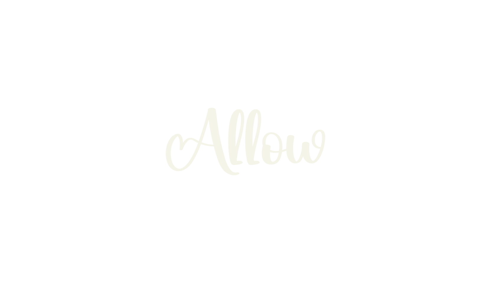 Allow, calligraphy font preview
