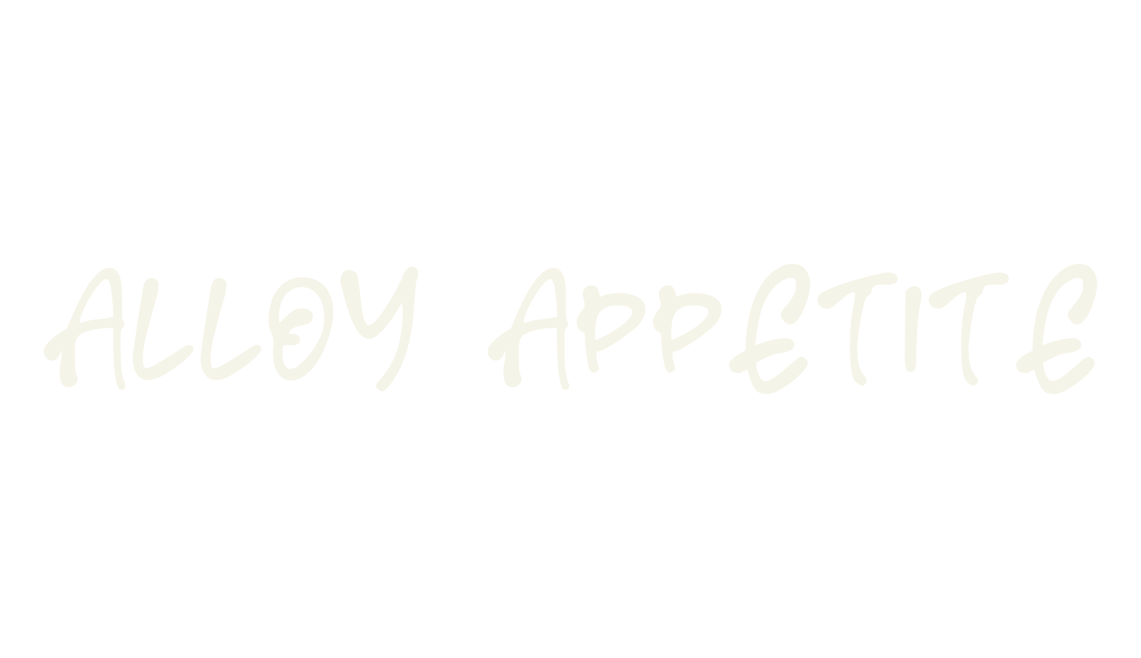 Alloy Appetite, cute font preview