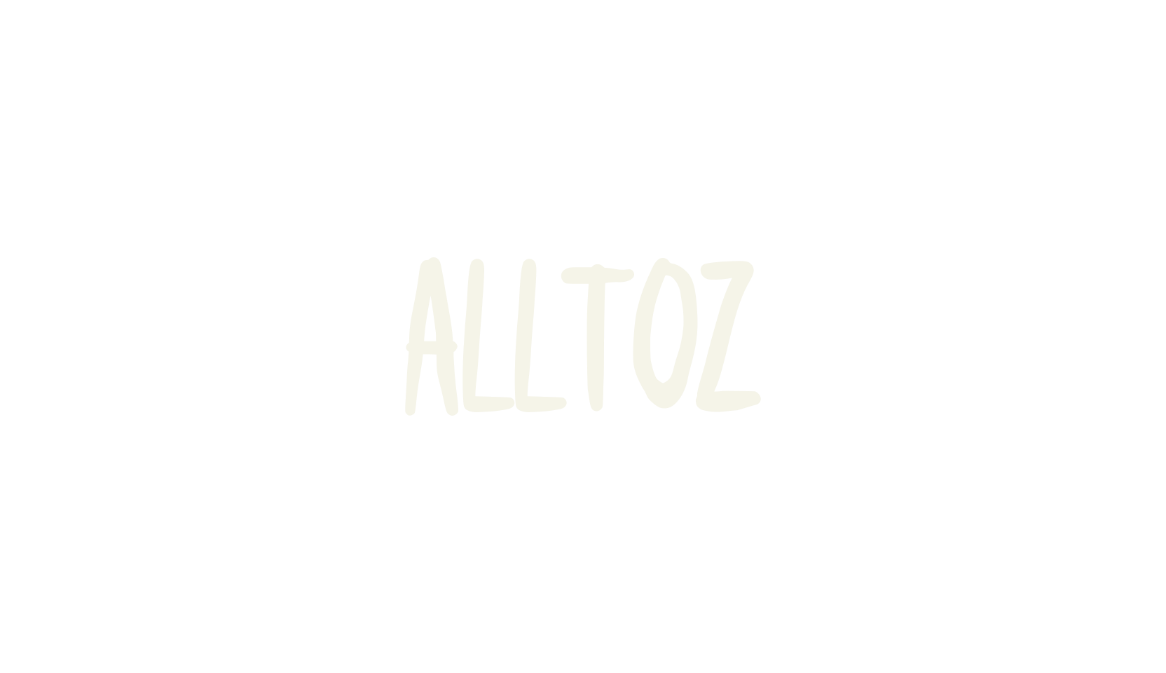 alltoz, poster font preview