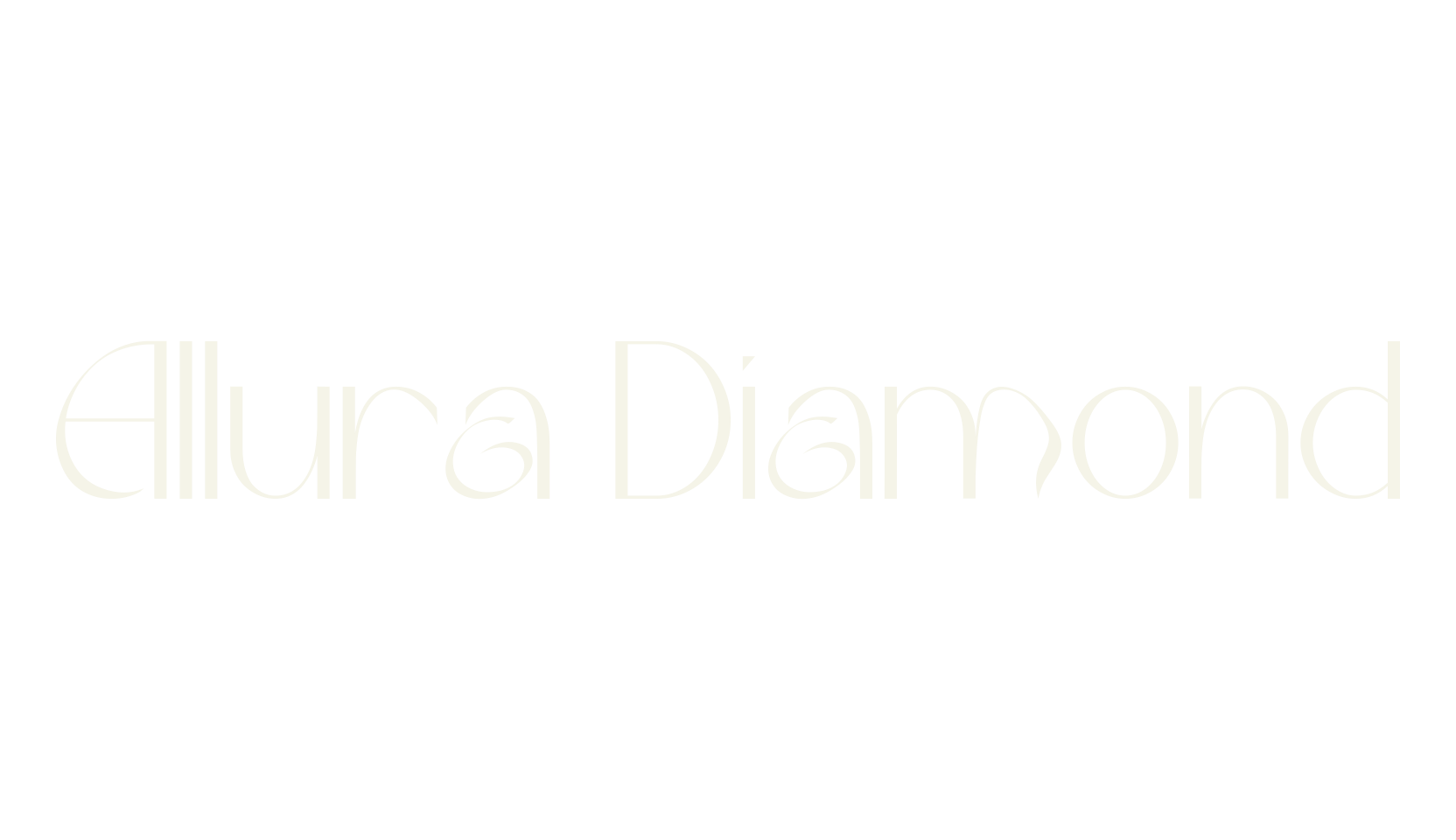 Allura Diamond, real estate font preview