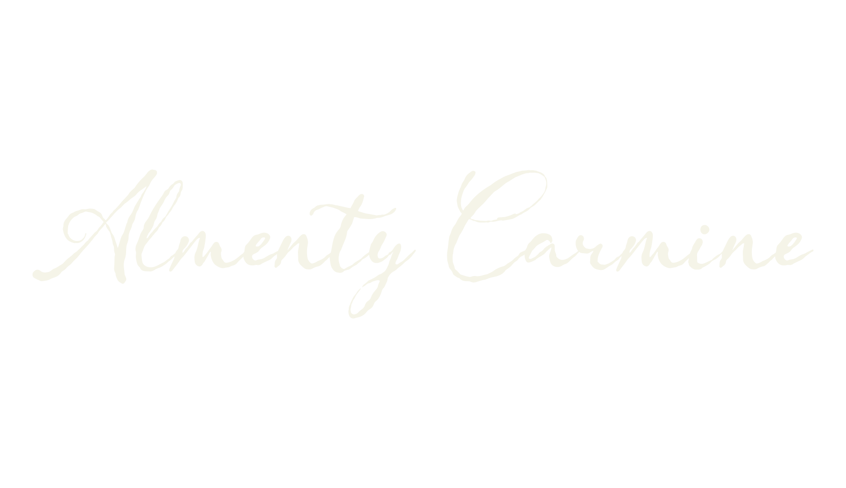 Almenty Carmine, whimsical font preview