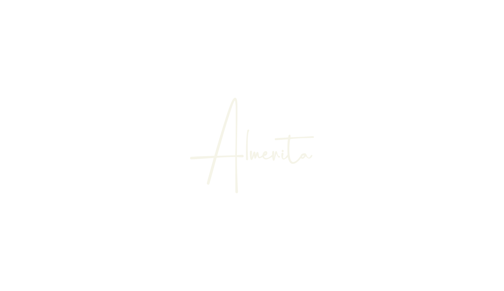 Almerita, handwriting font preview