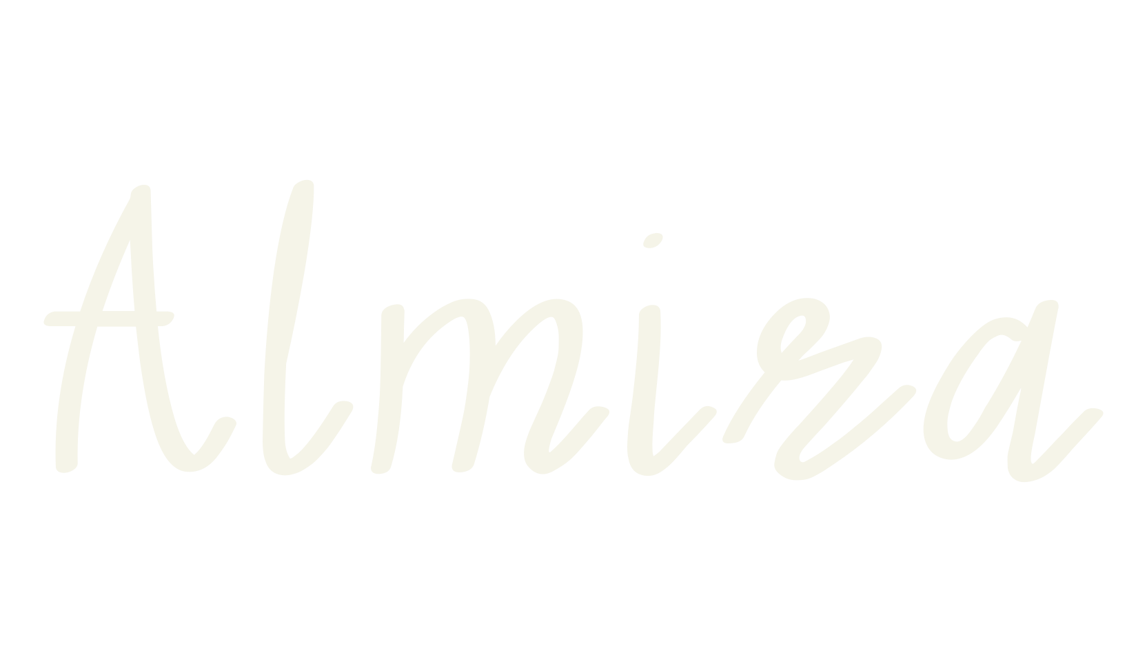 Almira, handwriting font preview