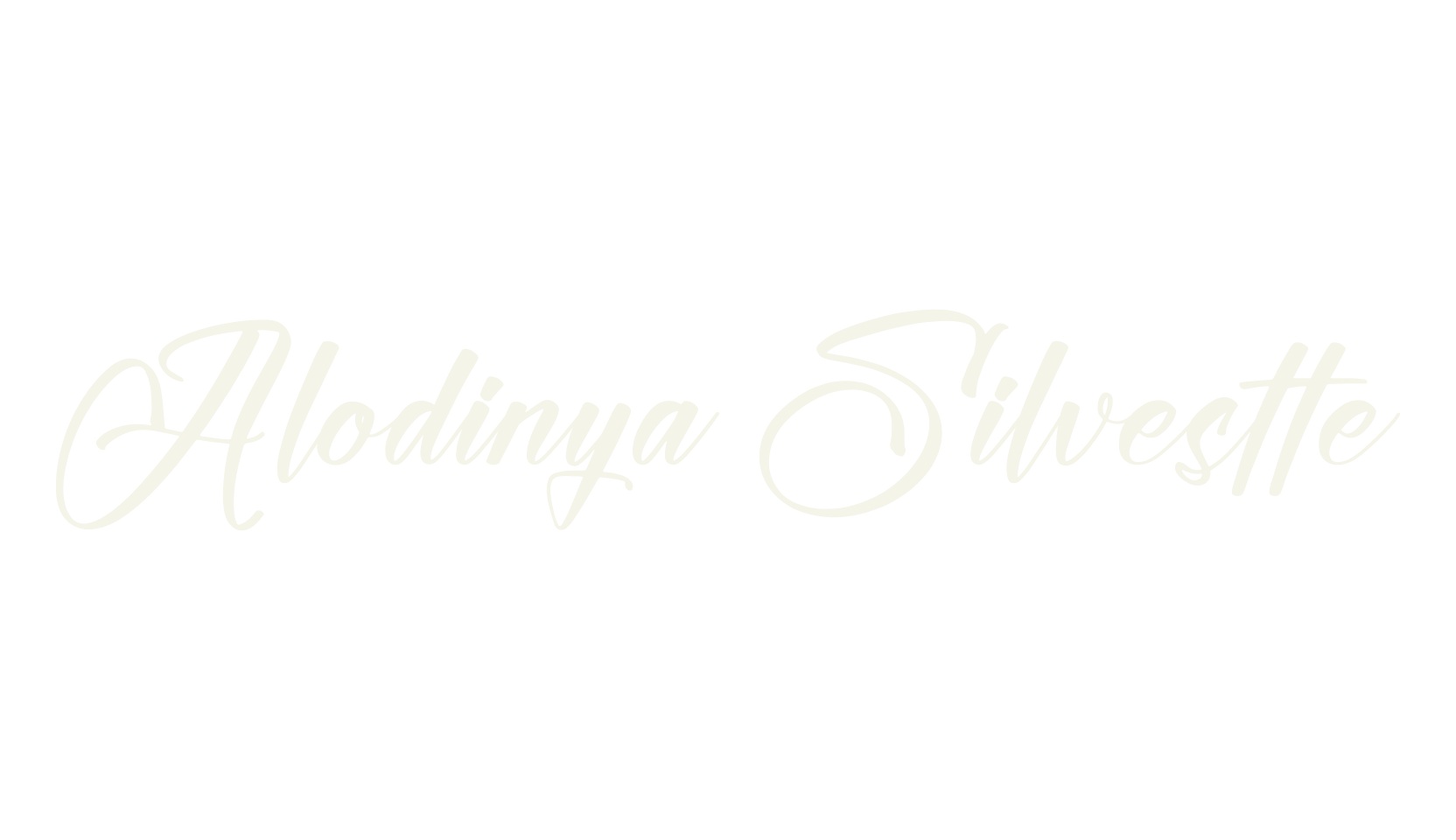 Alodinya Silvestte, script font preview