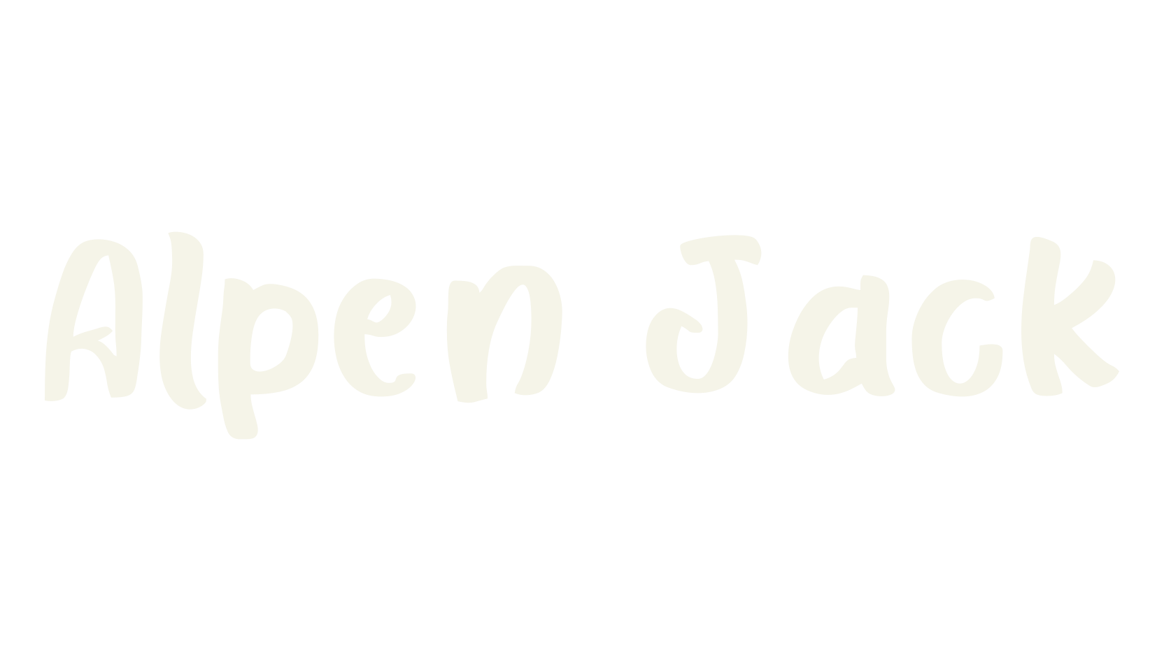 Alpen Jack, custom font preview