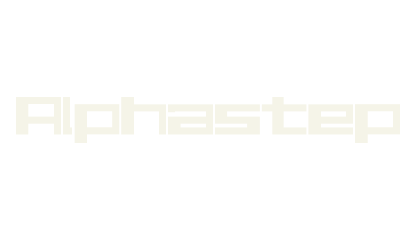 Alphastep, display market font preview