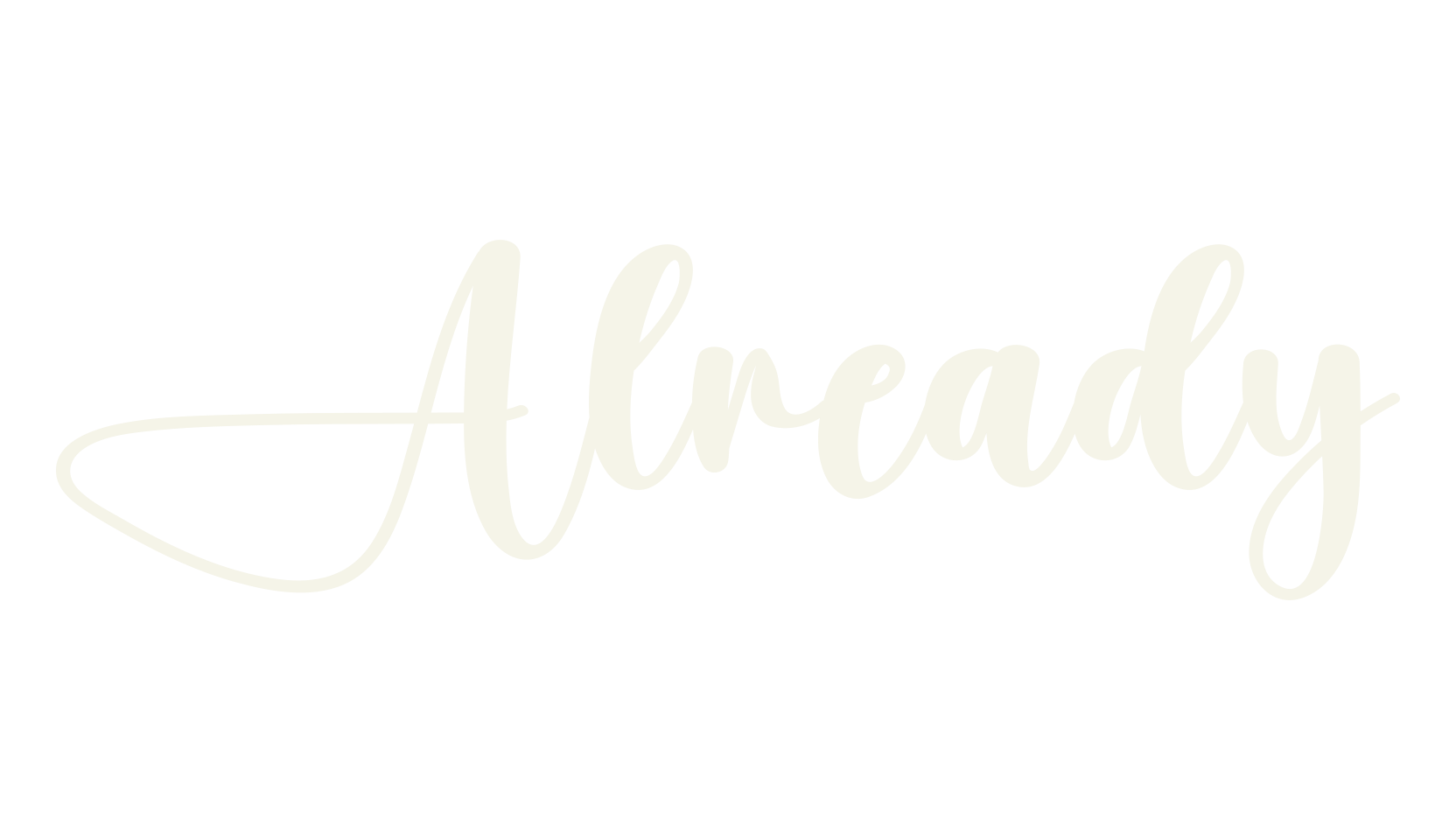 Already, calligraphy font preview