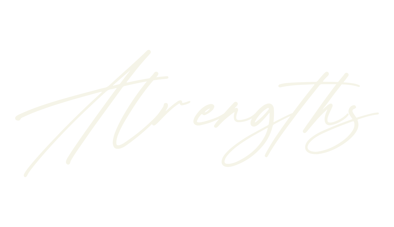 Alrengths, calligraphy font preview