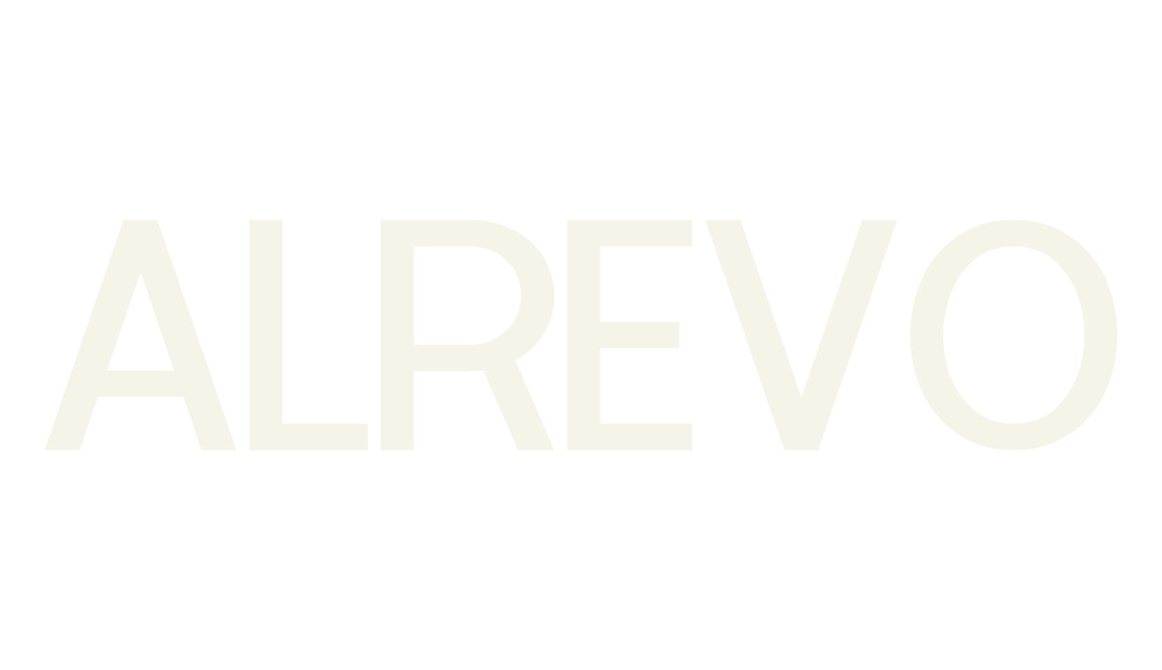 ALREVO, sans serif font preview