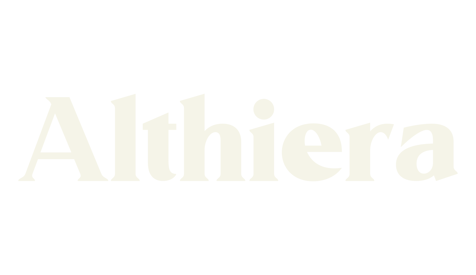 Althiera, lettering font preview