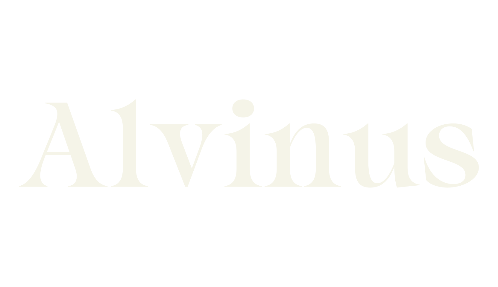 Alvinus, corporate font preview