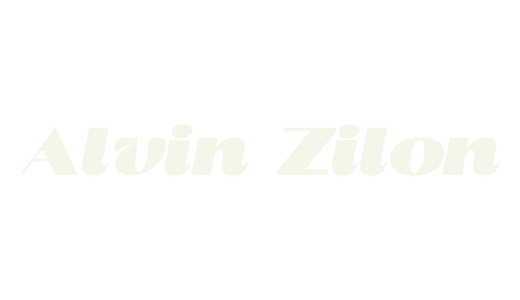 Alvin Zilon, serif font preview