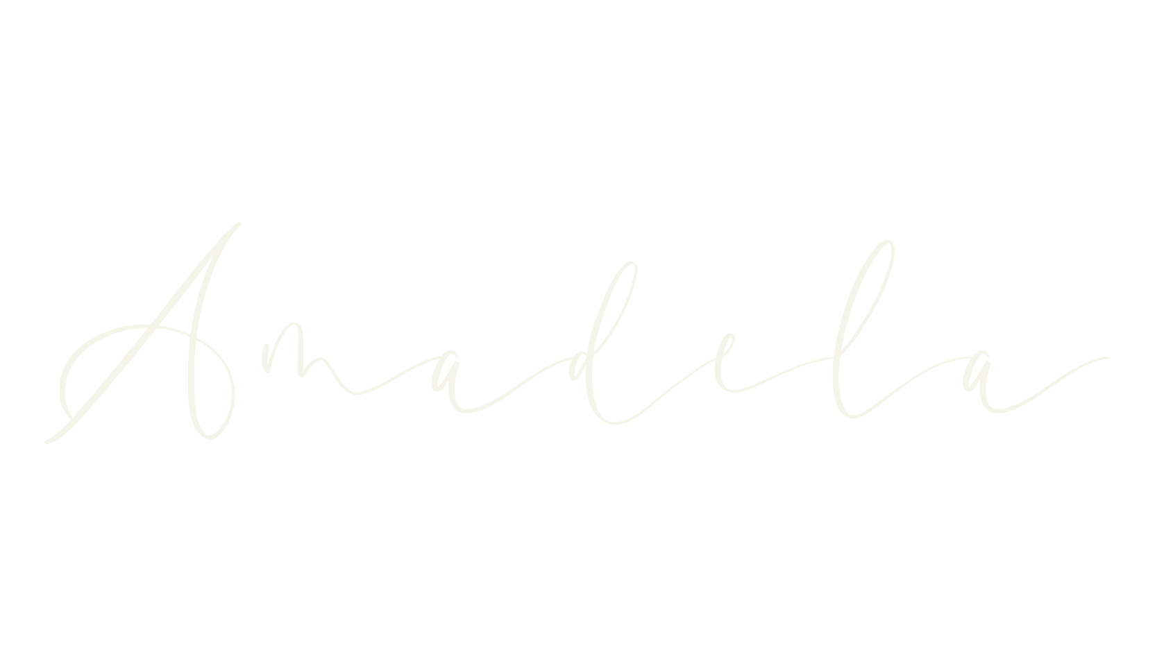 Amadela, scary font preview